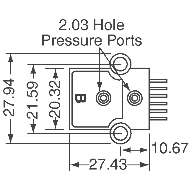 SCX100DN Honeywell Sensing and Productivity Solutions  Sensori di pressione Trasduttori